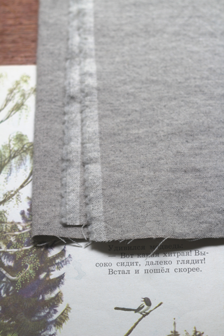 リネンウール アッシュグレー