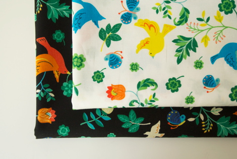 Jp四ツ葉のクローバーと鳥