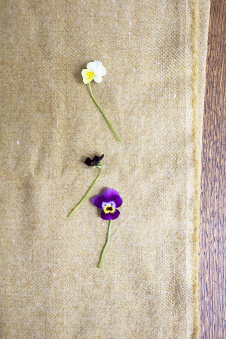 リネンウール ジンジャーイエロー