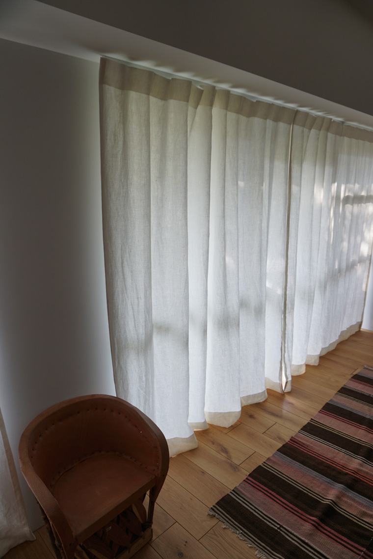 リネンカーテン Linen Curtain @LINNET