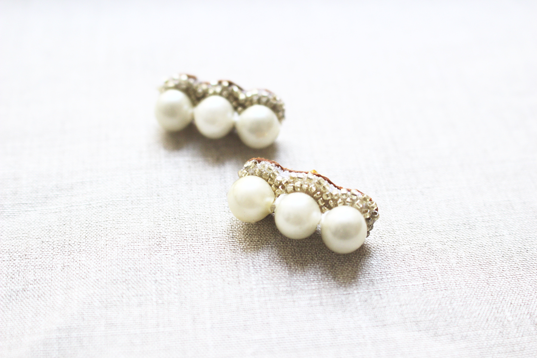 emmaet さんのガラスパールとビーズアクセサリー