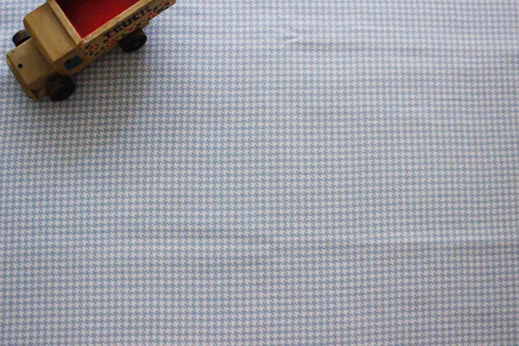 Jpi 青い湖のフランネル　ハウンドツース<br />ホワイトサンド