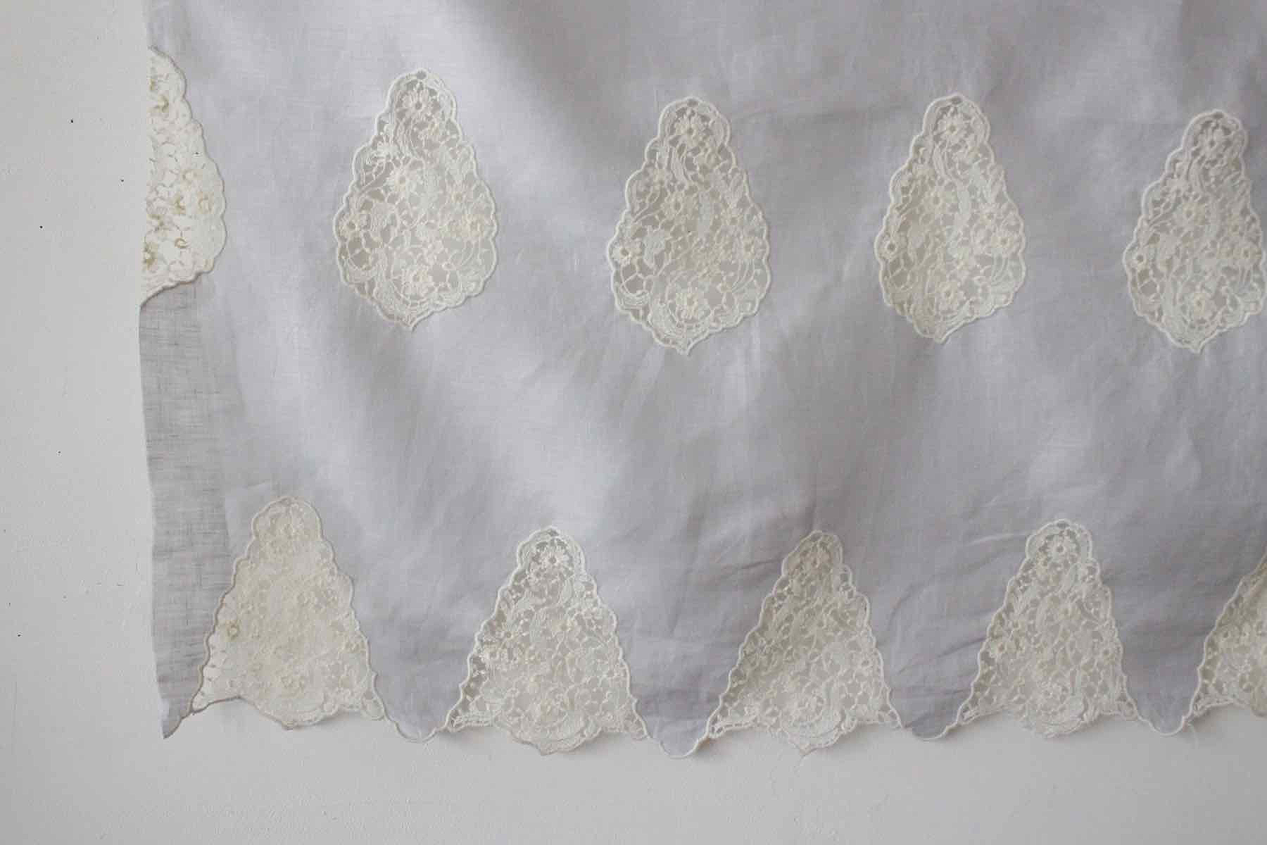 lace レース/フランス刺繍ファブリック レース