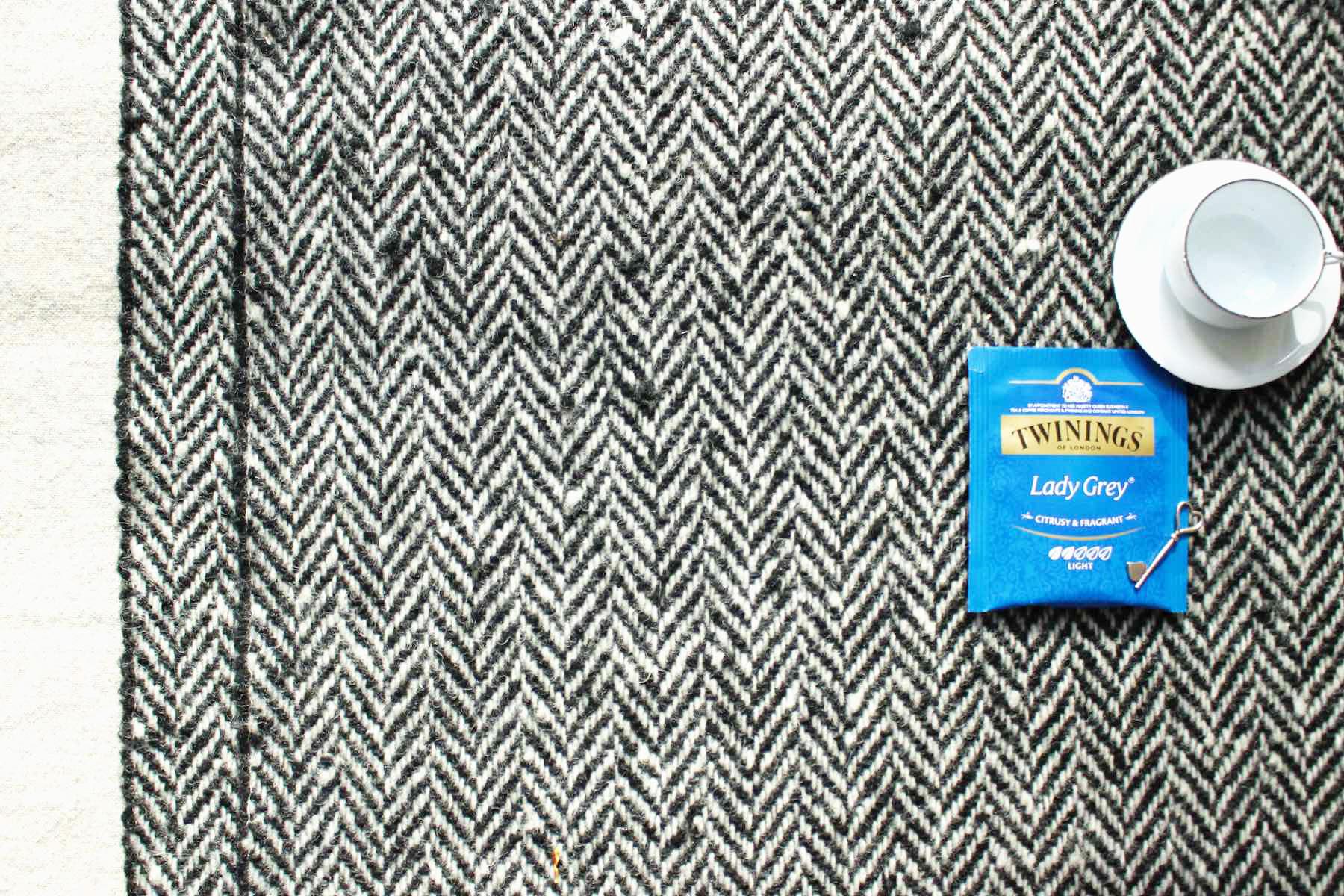 Jwウールヘリンボーン50-15  <br />黒