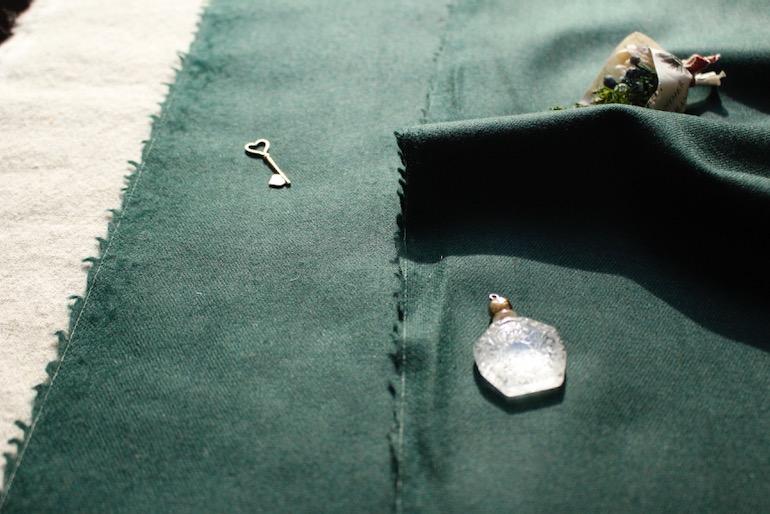 Jw ウールサキソニー24<br />グリ-ン