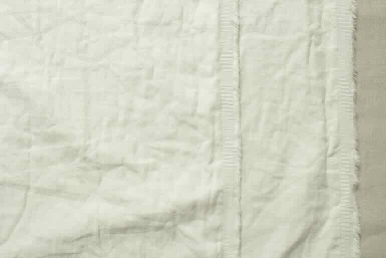 JCコットンフランス綾織WF アンリ<br />生成り