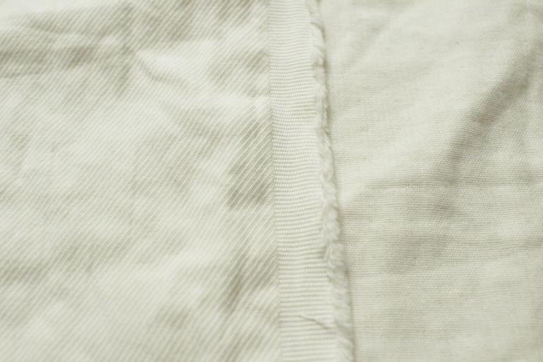 JCコットンフランス綾織WF アンリ<br />生成り
