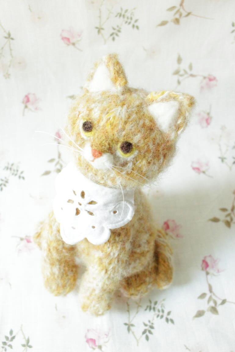 Keitoya pompomwool 展 2024<br />K-1ねこのあみぐるみ