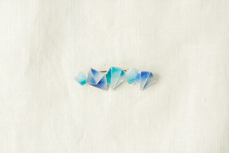 cherry bon bon　ブローチ<br />鉱石2