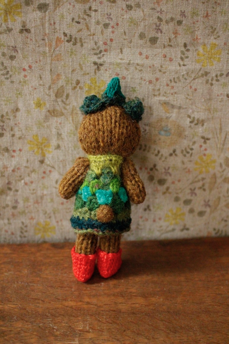 Keitoya pompomwool 展 2026<br />K-10くまのあみぐるみ(ブラウン)