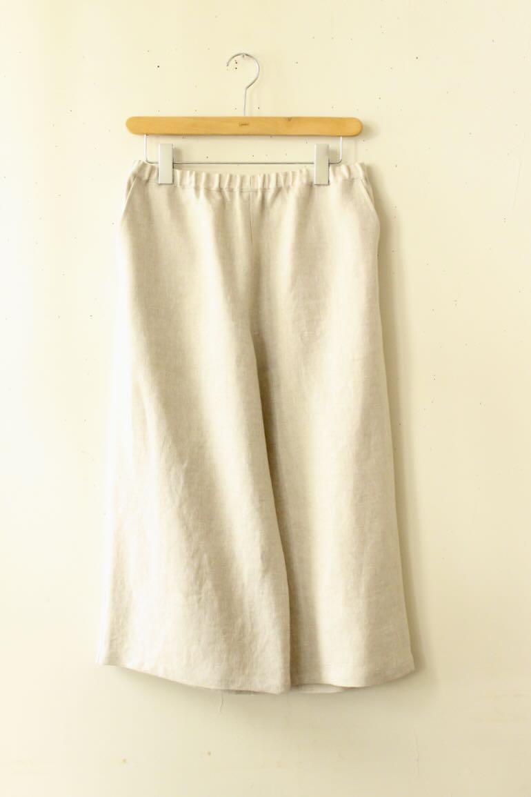 PD  No.125ポケット付き七分丈パンツ<br />HBオイスタ-