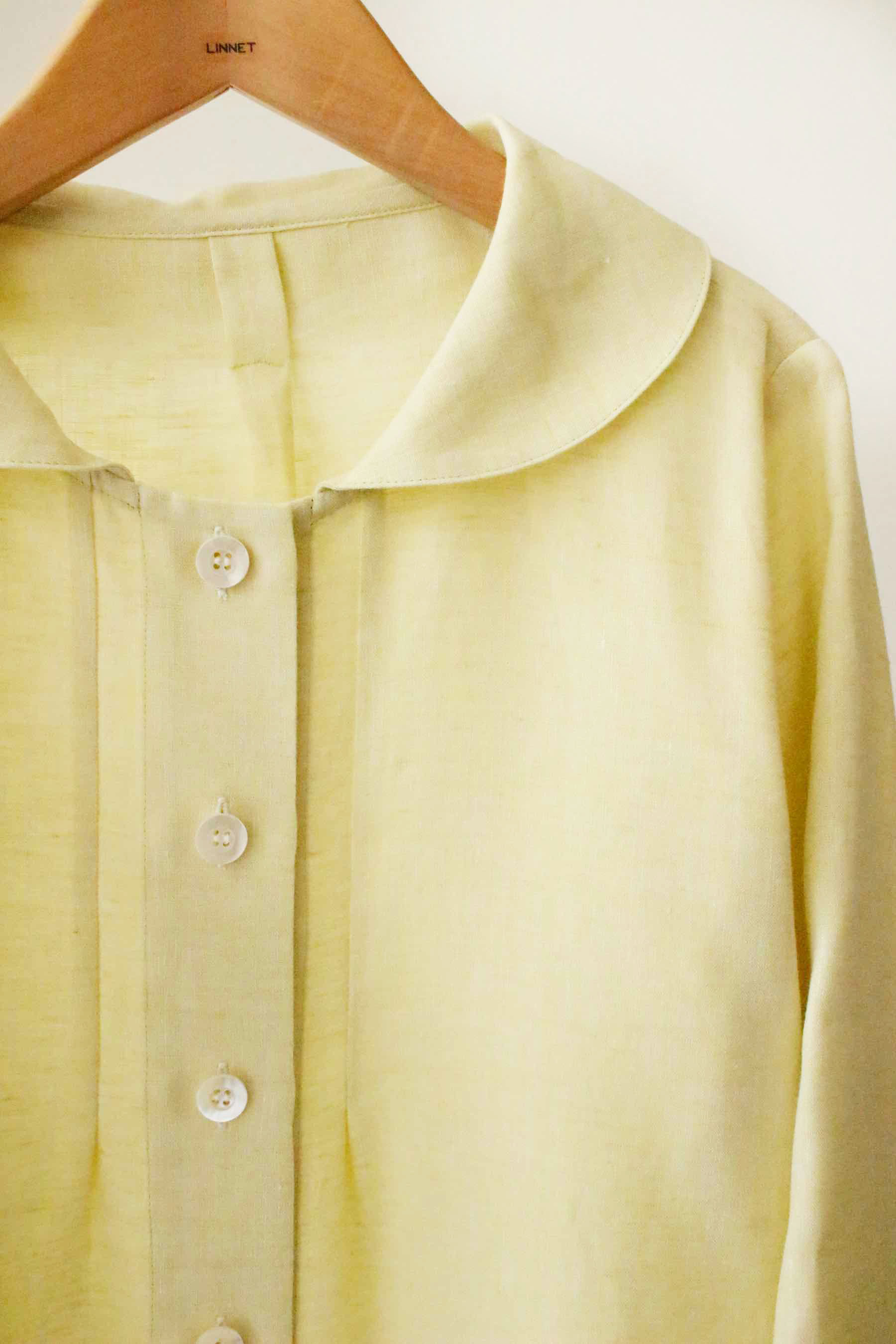 プロダクト 大きめヘチマ衿ブラウス,No.126 Blouse with Wide Shawl Collar