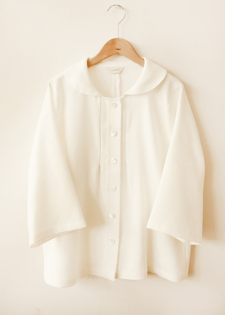 製品PD No.126大きめヘチマ衿ブラウス　