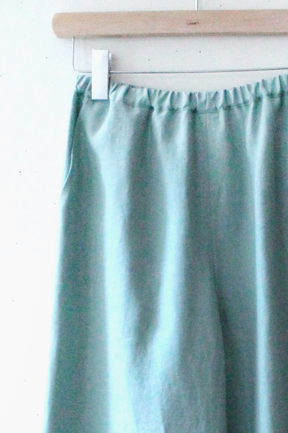 PDNo.128ポケット付きロングパンツ<br />クラシックポスレインBlue