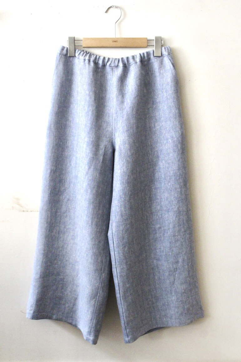 PDNo.128ポケット付きロングパンツ L<br />アンソレイエHBブル-ブル-エ