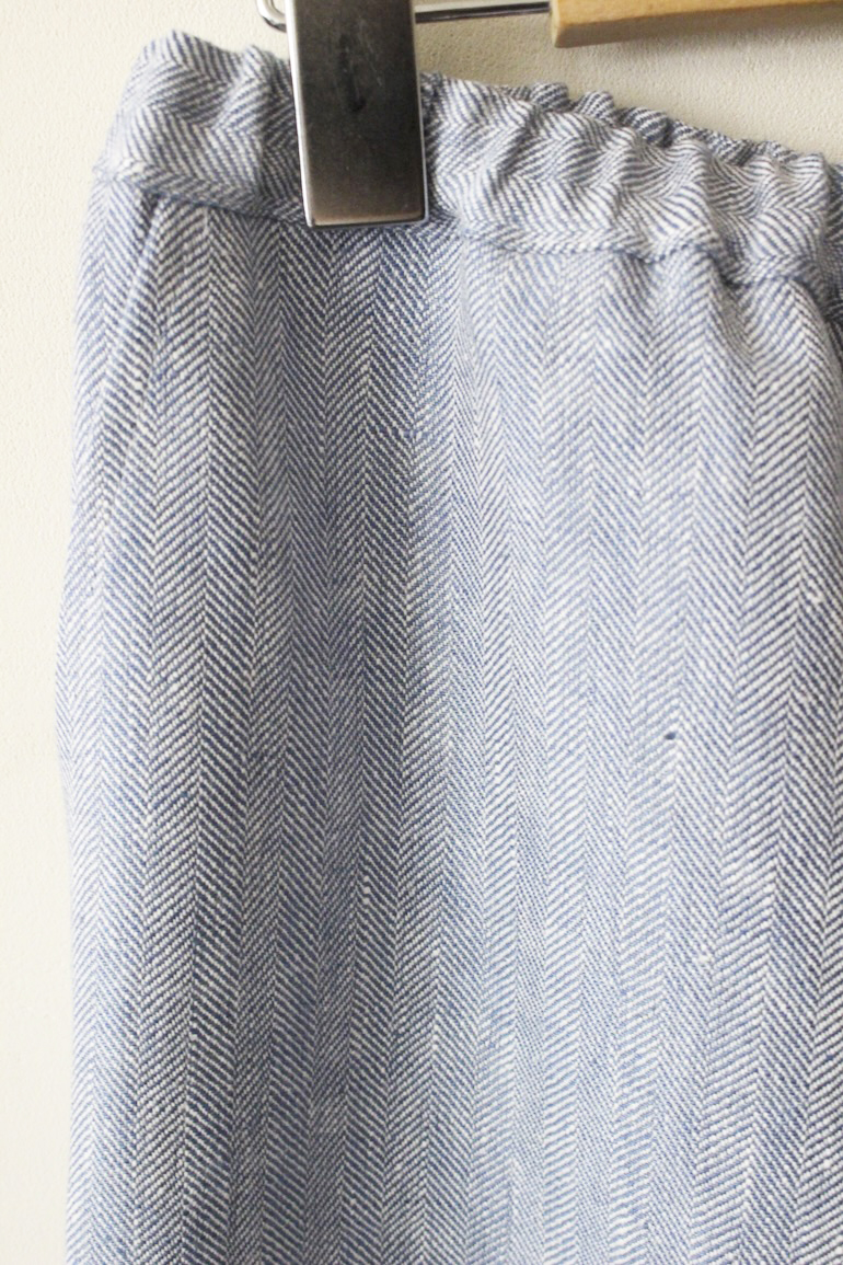 PDNo.128ポケット付きロングパンツ<br />アンソレイエHBブル-ブル-エ