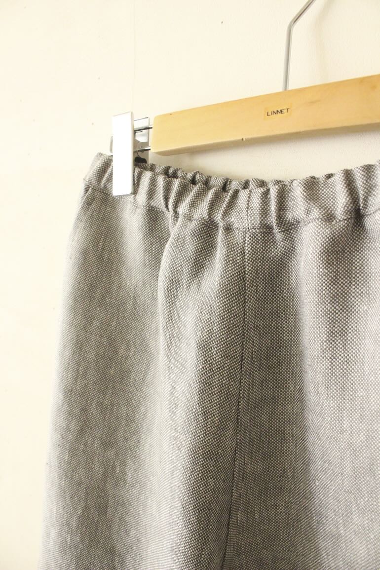 PDNo.128ポケット付きロングパンツ　S<br />アンソレイエOXグレ-