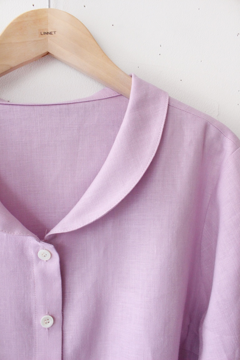 PDNo139へちま衿ブラウス前開き<br />fabリラ