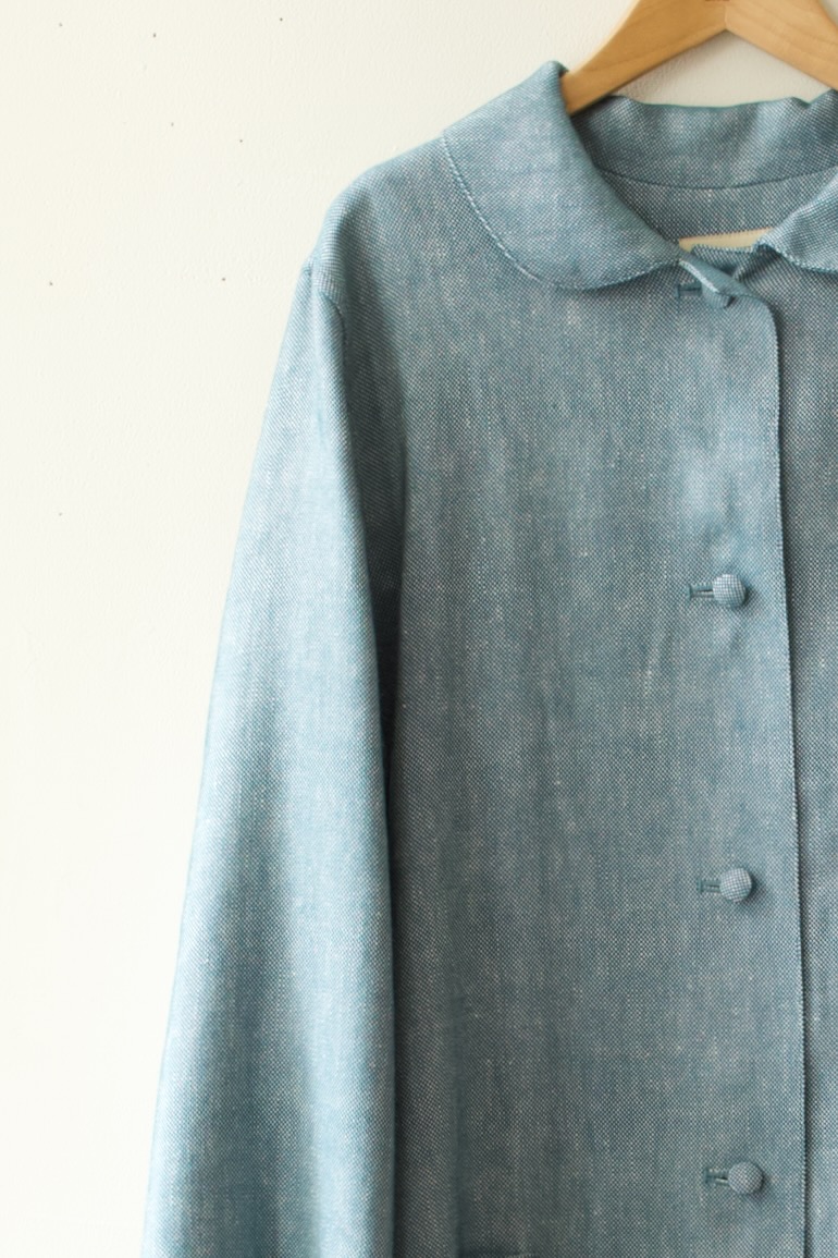 PD No.36コート　  リネンウール<br />LWOXスモ-キ-ブル-