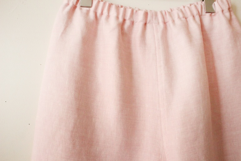 No.47 7分丈パンツ<br />アンソレイエOXロ-ズピンク