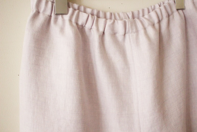 No.47 7分丈パンツ<br />アンソレイエHBラベンダ-