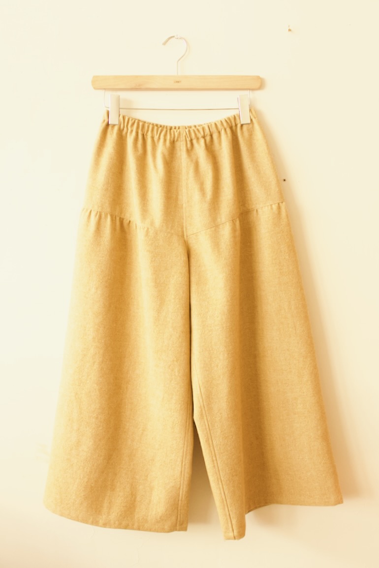 PD NO.55ヨーク付きパンツ<br />LWジンジャ-イエロ-