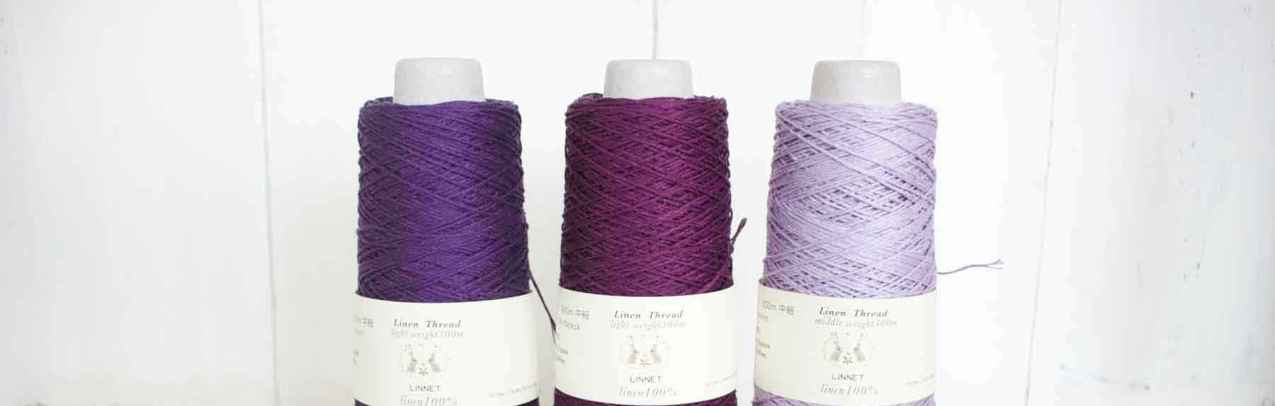 LINNET original and collection Linen Thread/Linen yarn リネン糸