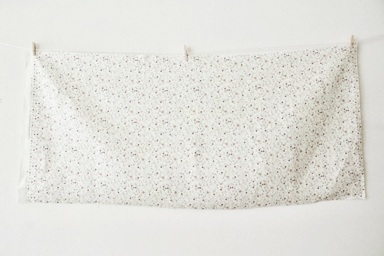 LINNET リネンプリント コテージガーデン<br />オフ白