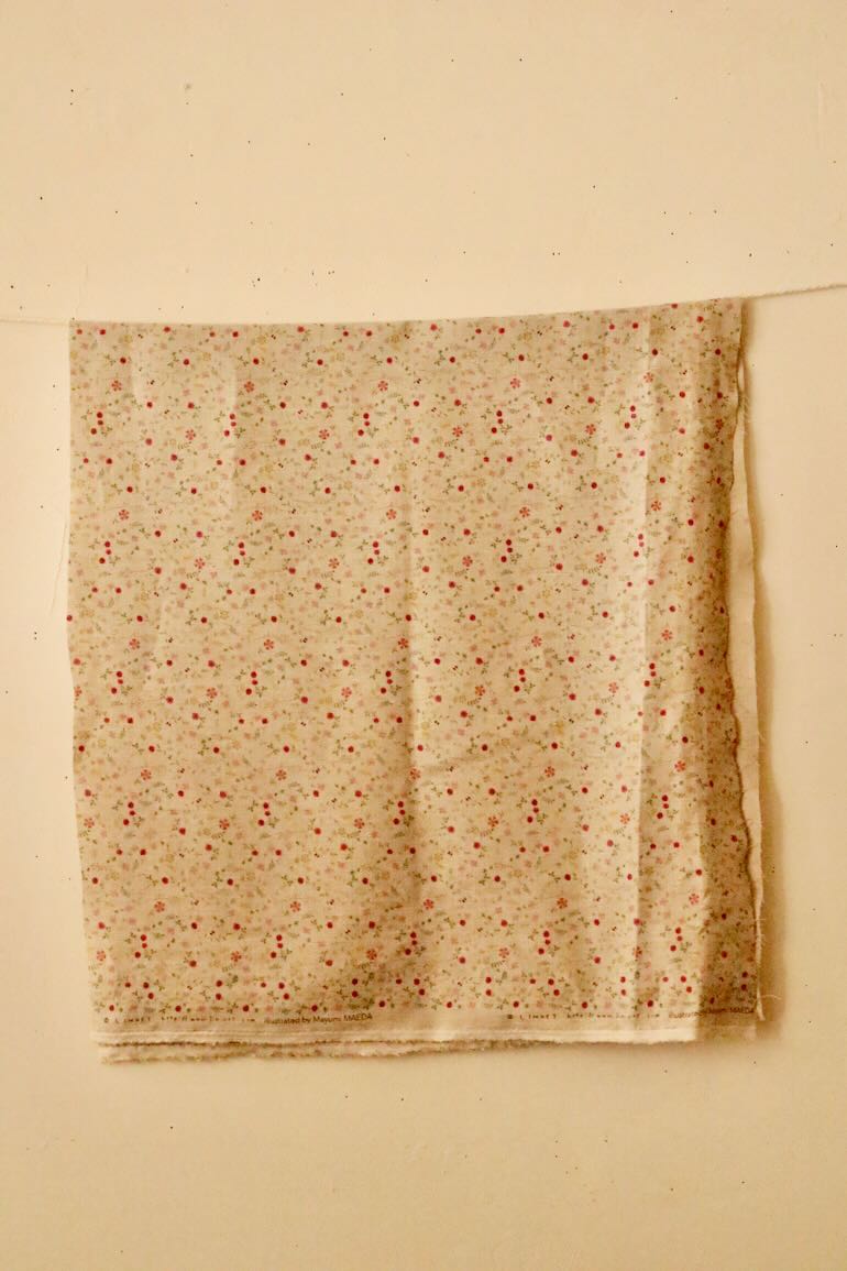 LINNET リネンプリント　コテージガーデン<br />Flax