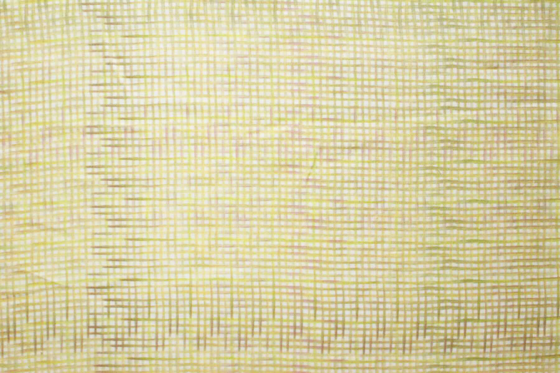 LINNET　リネンプリント　水彩ギンガム<br />ジョ-ヌ ミモザ