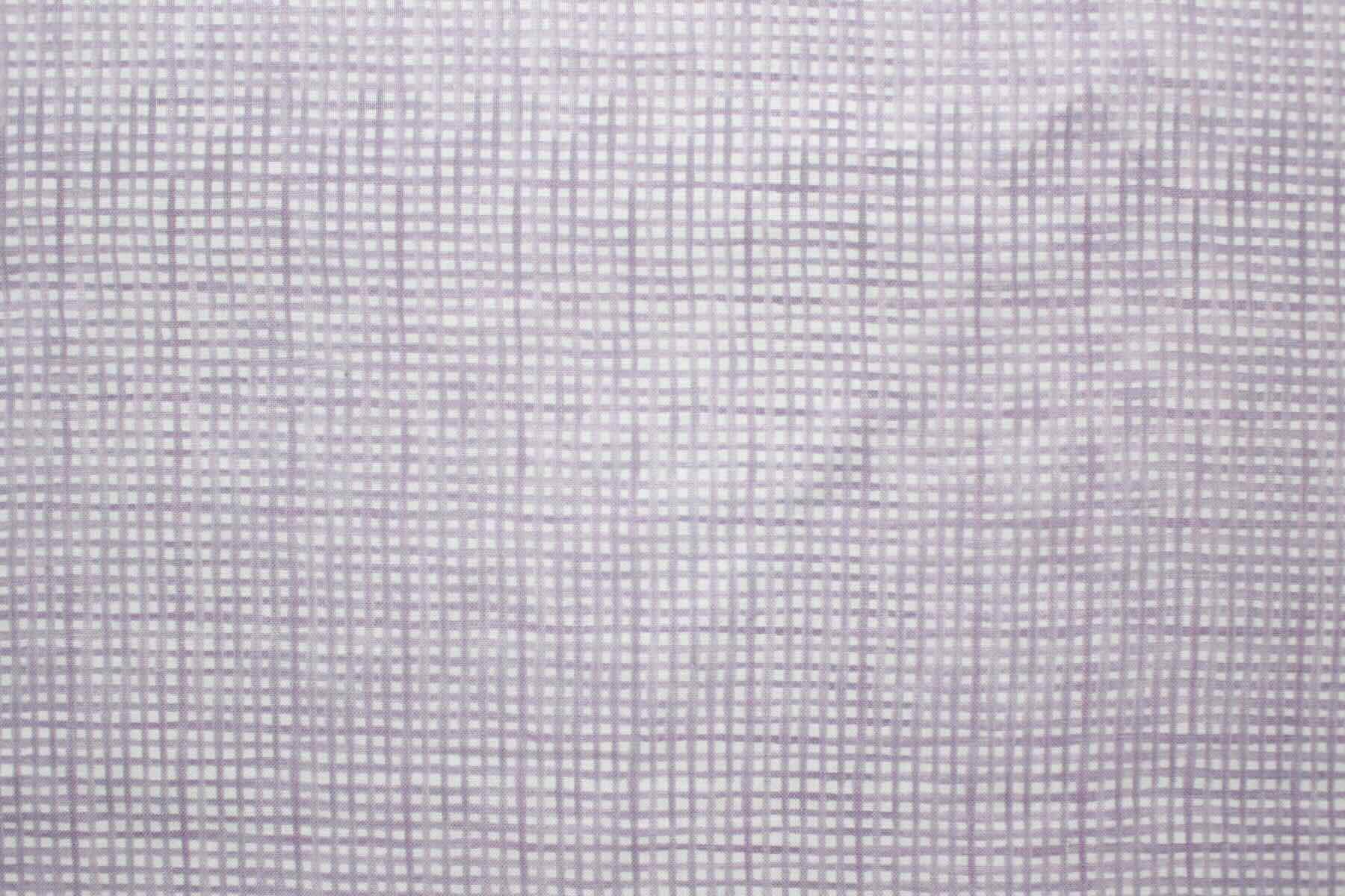 LINNET　リネンプリント　水彩ギンガム<br />ヴィオラッセ グリ-ゼ