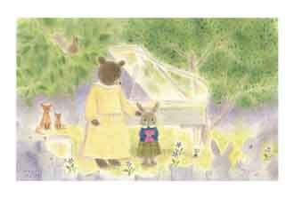 ポストカード<br />ピアノ発表会