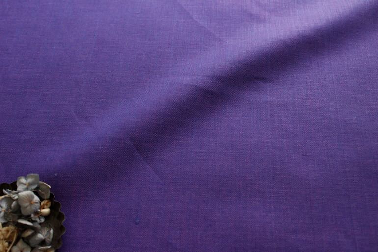 リネンヘリンボーンNo.17<br />C#21ブル-ビオレット