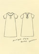No.18  Antique Style One-Piece Dress アンティーク風ドレス型紙